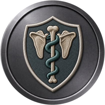 Team-Patch Äskulapstab
