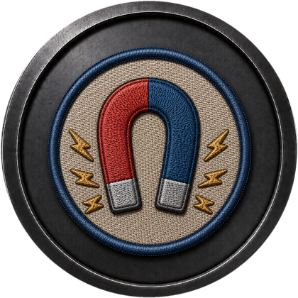 Team-Patch Magnet