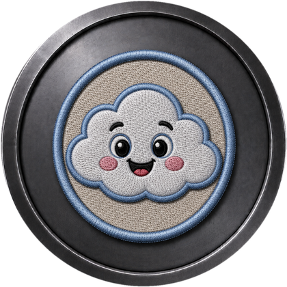 Team-Patch Wolke