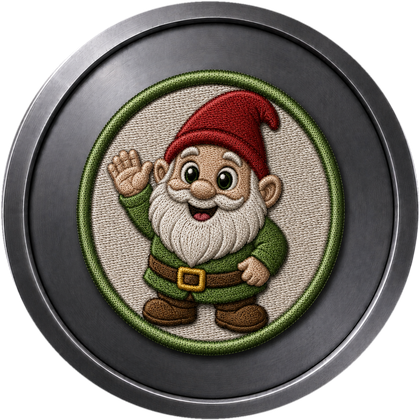 Team-Patch Zwerg